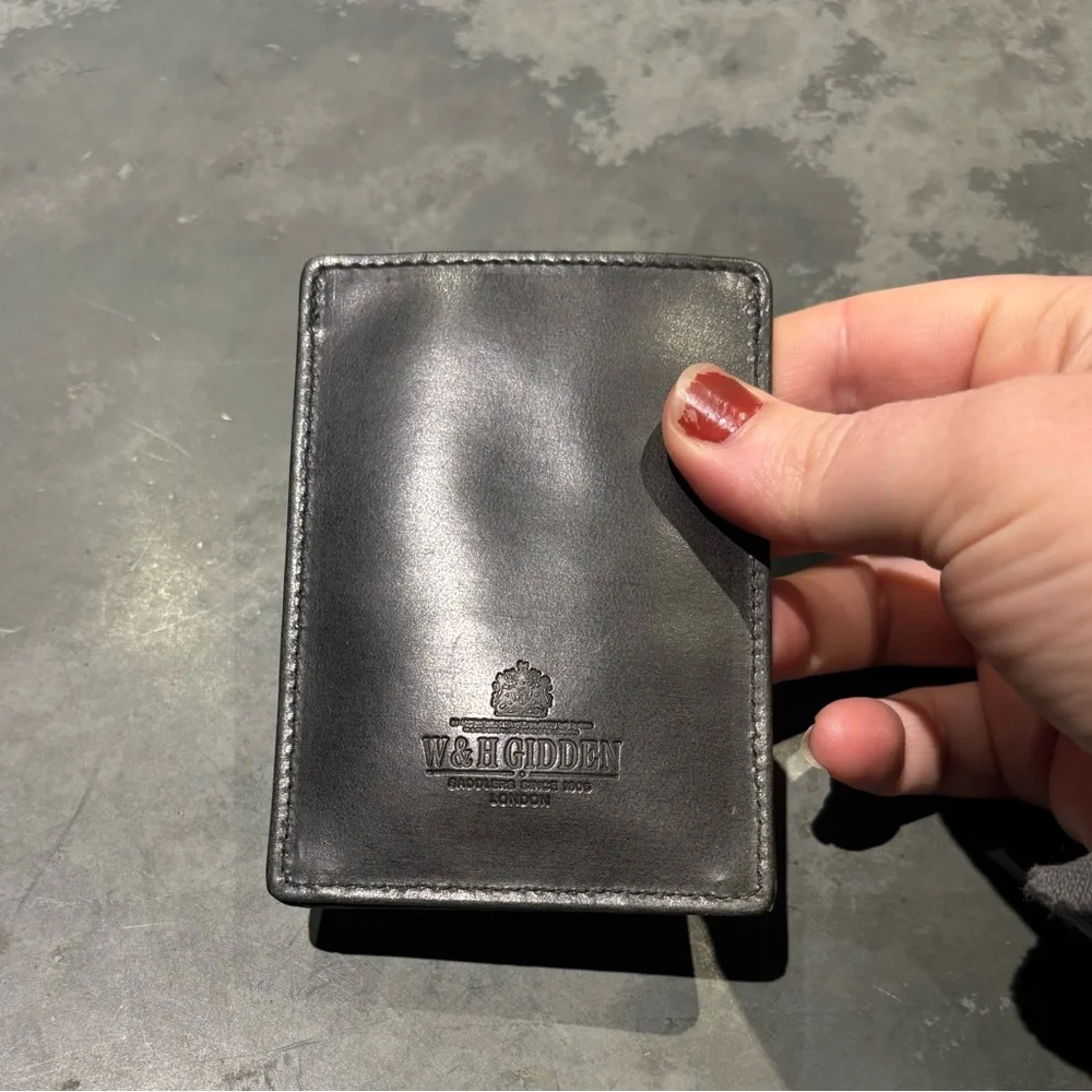 Vintage W & H Gidden London Card Holder Wallet